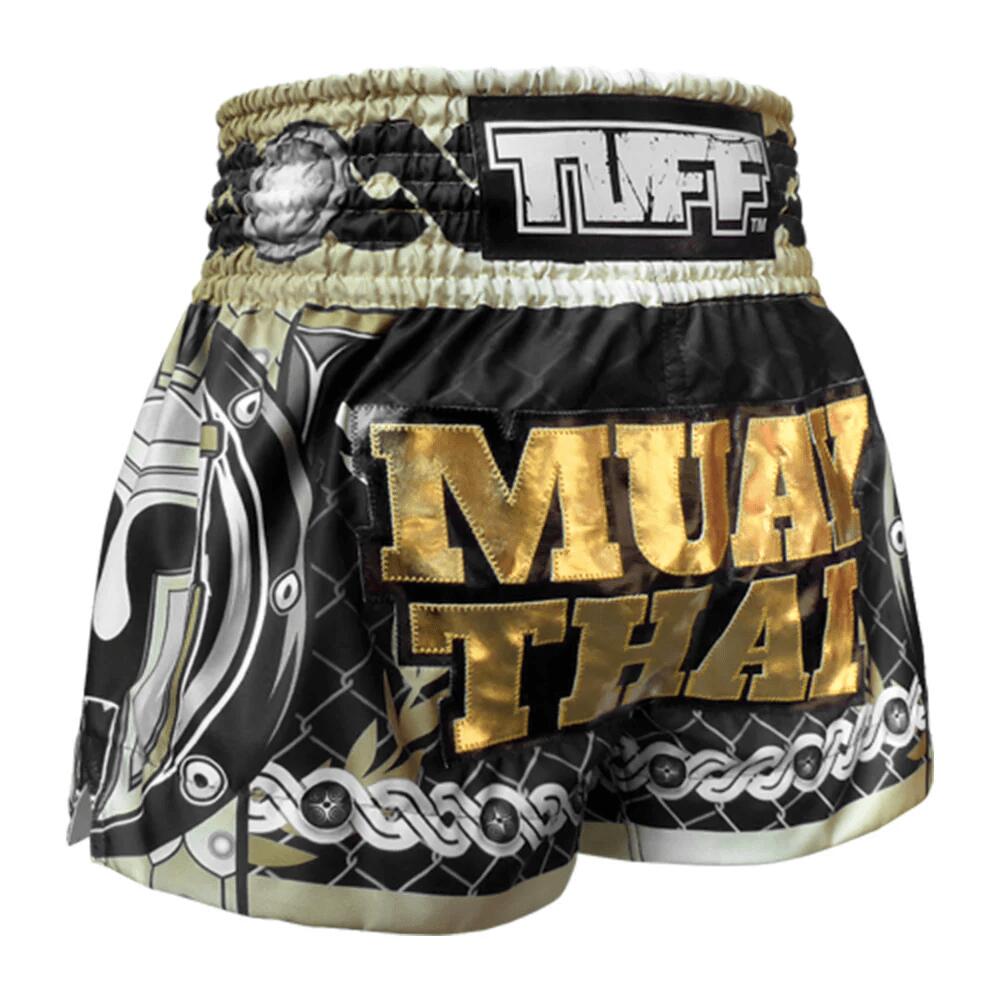 Spodenki treningowe TUFF Golden Gladiator in Black 2/6