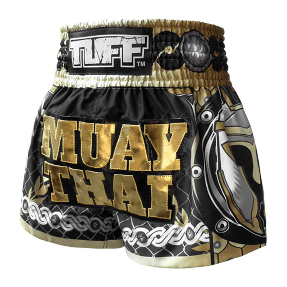 Spodenki treningowe TUFF Golden Gladiator in Black 4/6