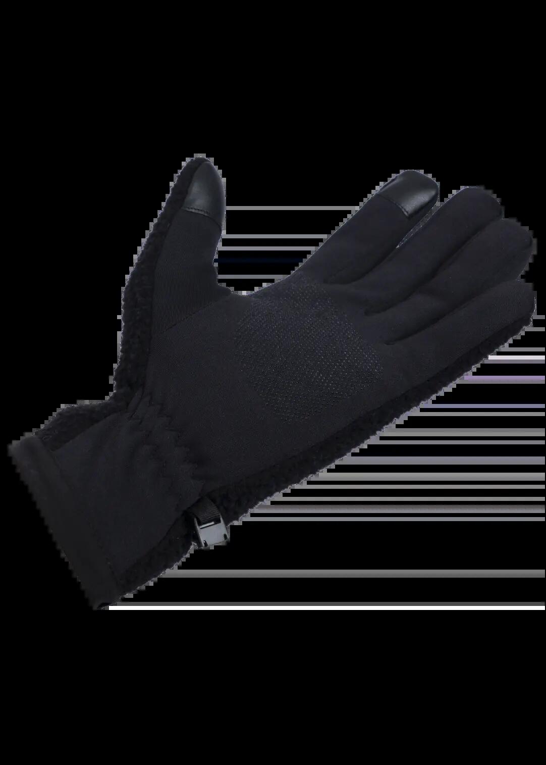 Trespass Ainslee guantes unisex sherpa polar negros 2/2