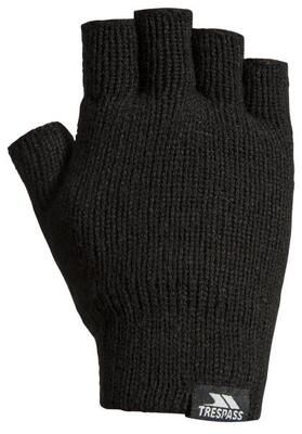 Trespass Dita - Guanto Thinsulate lavorato a maglia senza dita nero