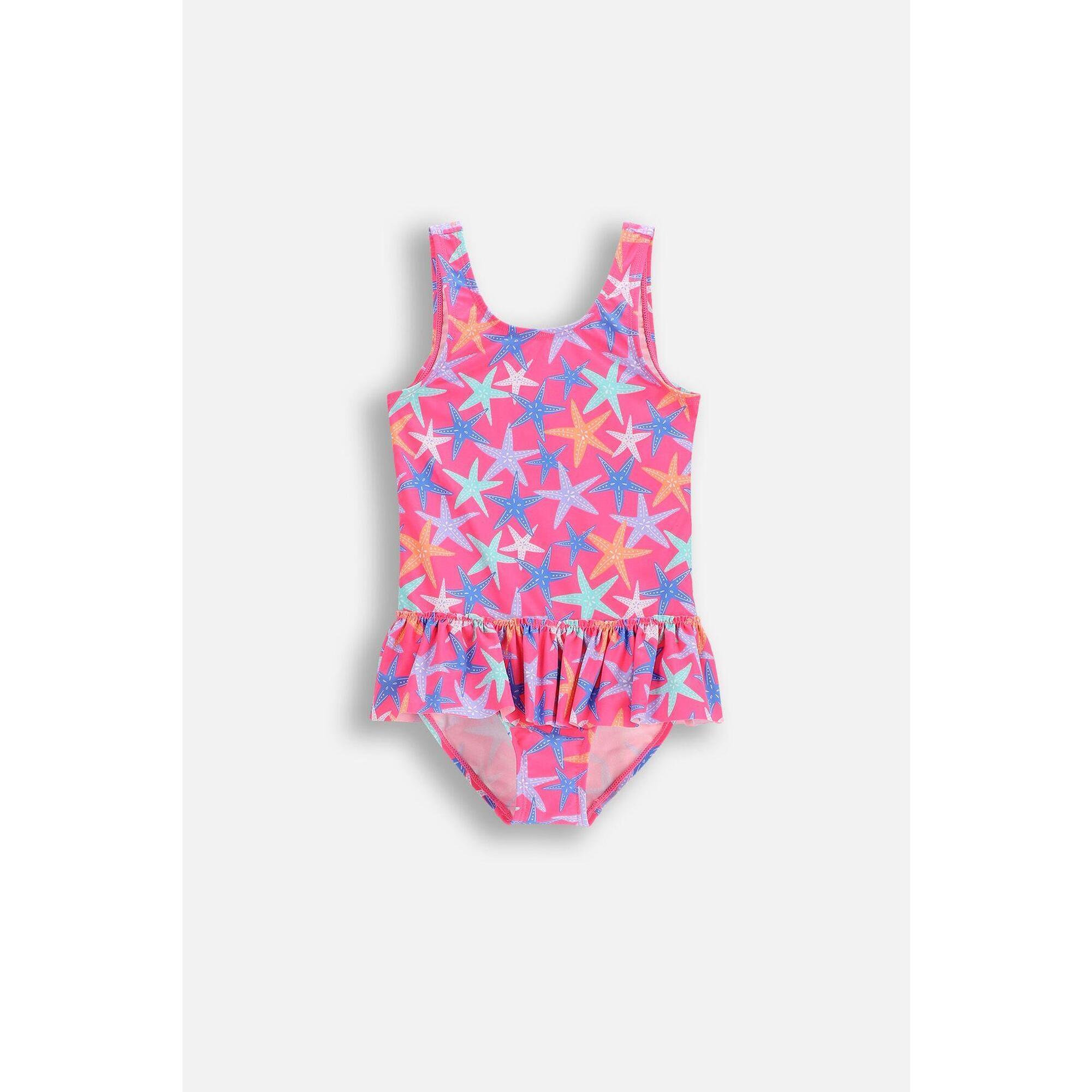 LEMON EXPLORE Dívčí plavky jednodílné WL6 s volánkem