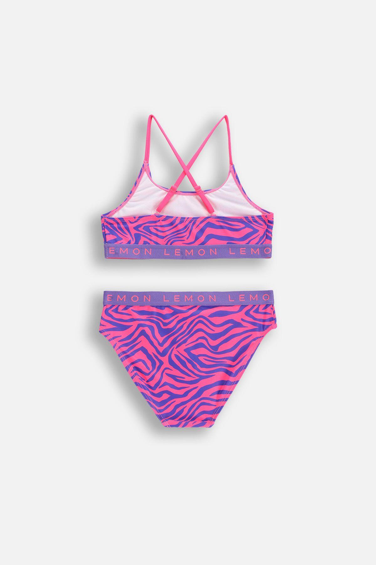 Bikini-Set Mädchen Surfen WL6 gekreuzte Träger 2/4