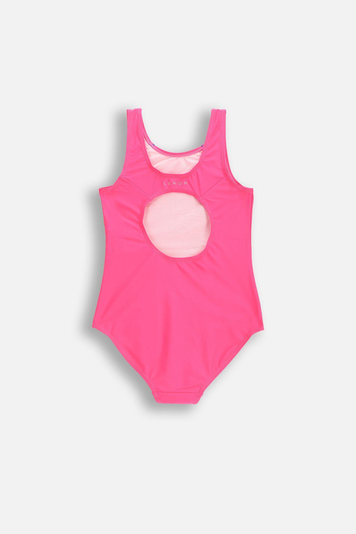 Mädchen Badeanzug Surfen  WL6 Rosa 2/5