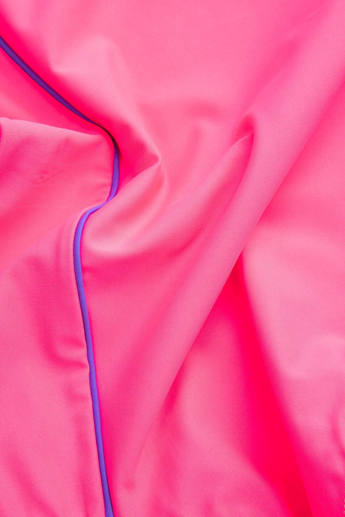 Mädchen Badeanzug Surfen  WL6 Rosa 4/5