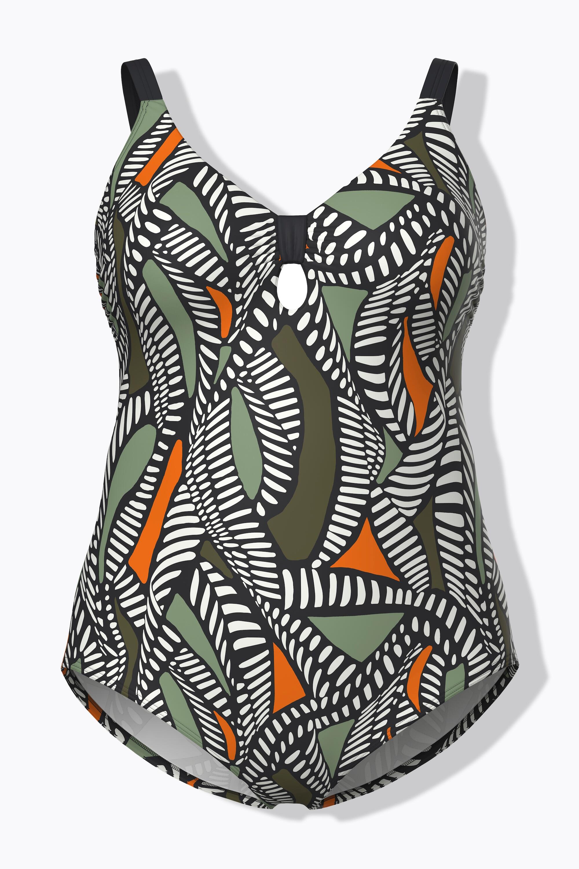 Femme Maillot de bain avec bonnets souples et nœud fantaisie matière recyclée 6/7