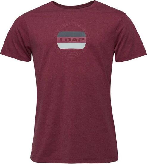 T-shirt homme Loap Bojar manches courtes col rond - mélangé clair
