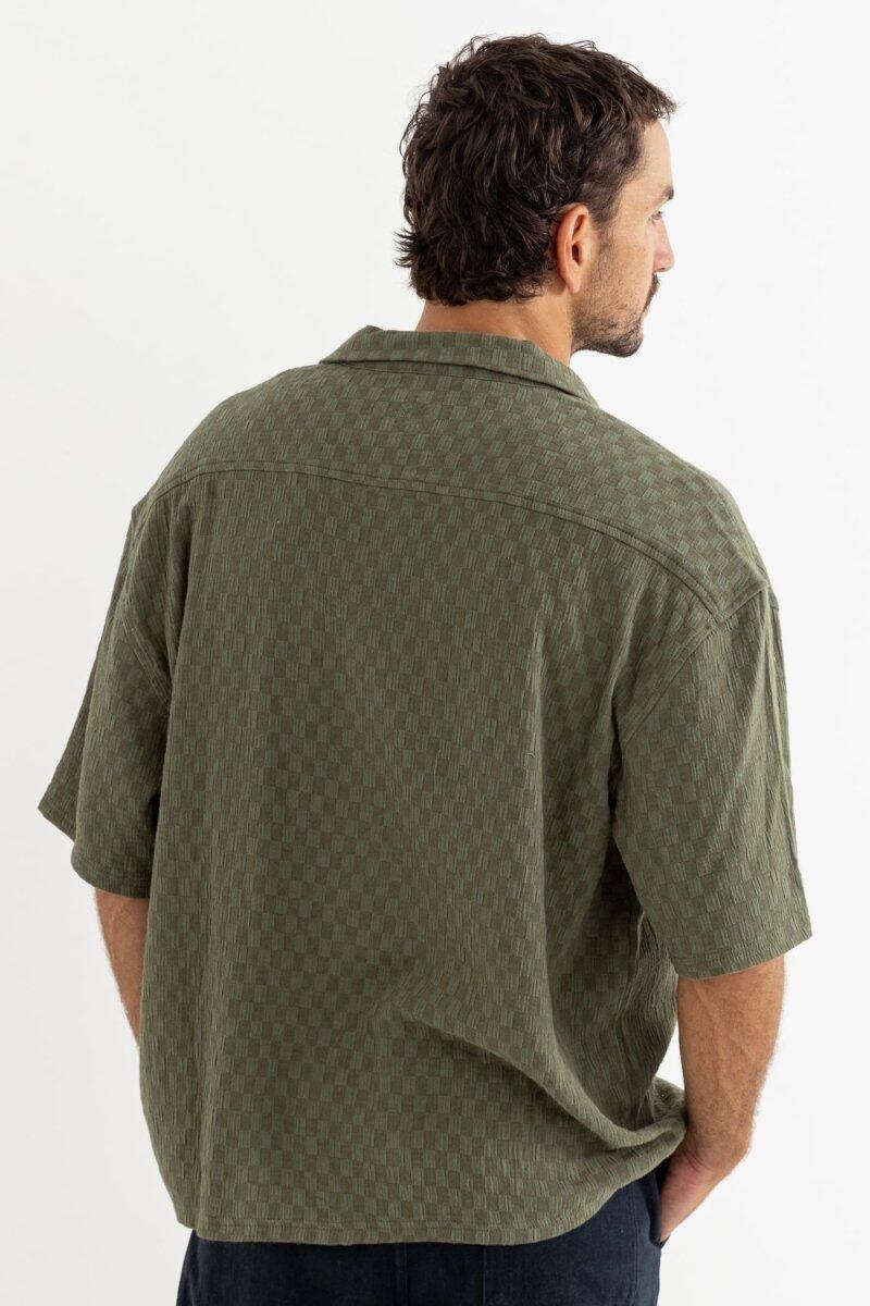 Camisa Hombre Wash Check Relaxed SS 2/7