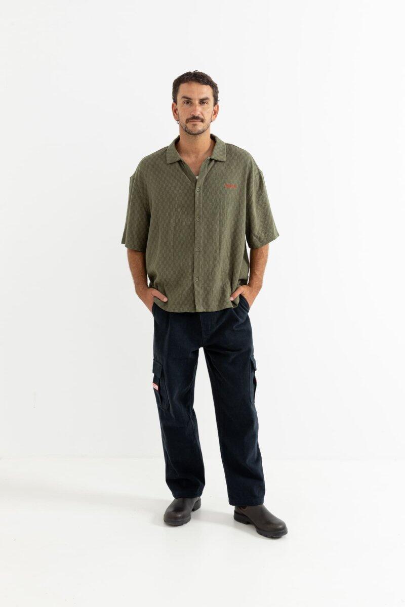 Camisa Hombre Wash Check Relaxed SS 7/7