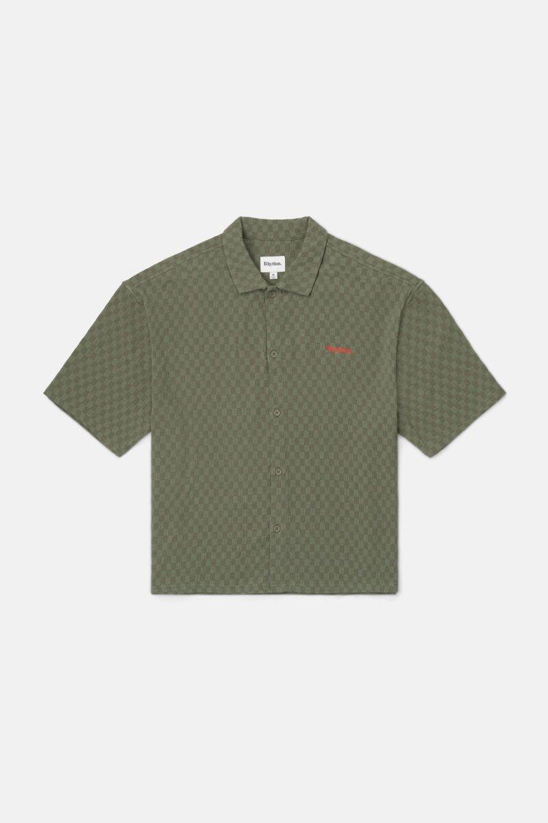 Camisa Hombre Wash Check Relaxed SS 6/7