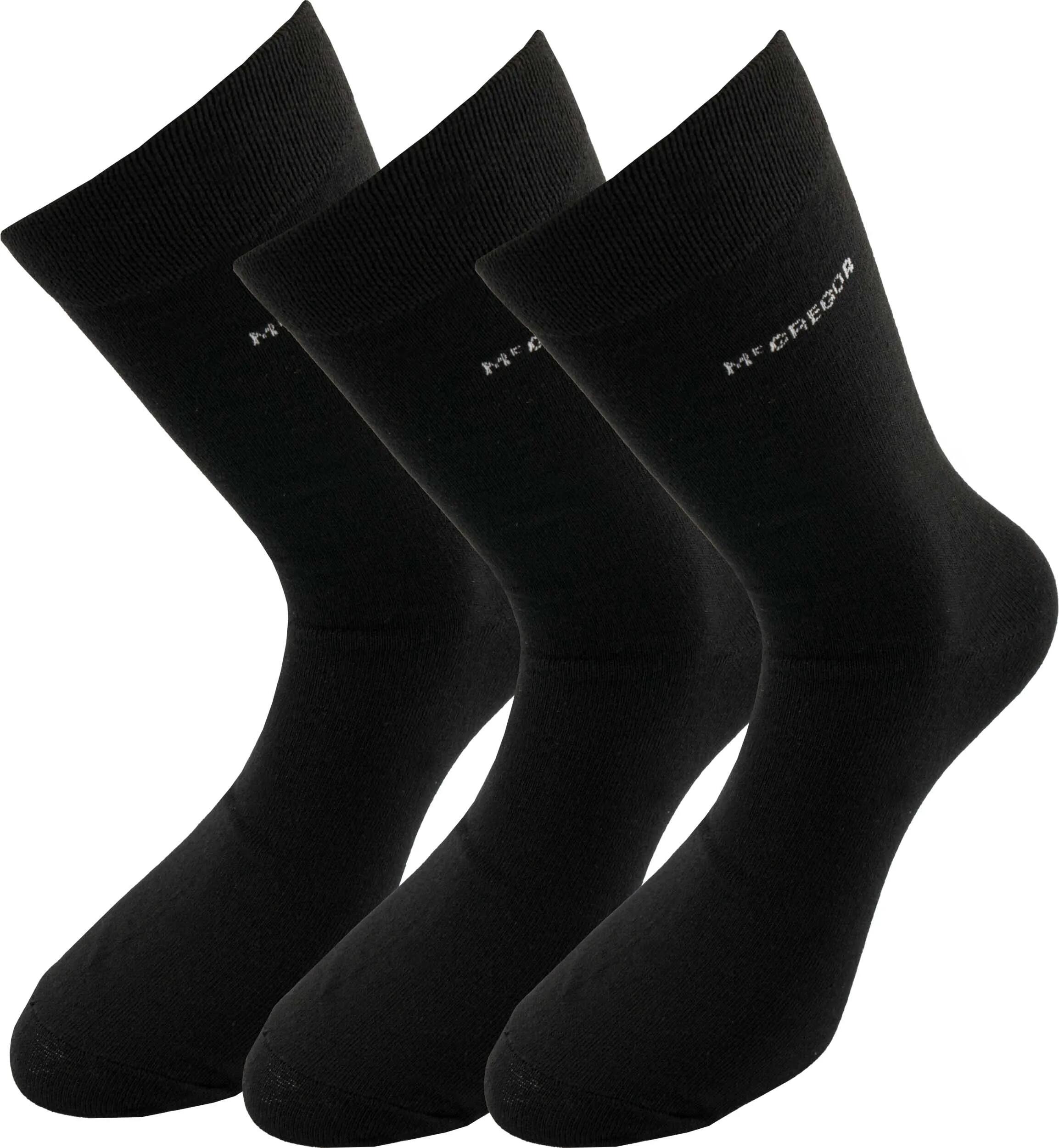 Sosete Mcgregor 3-pachet Negru 39-42