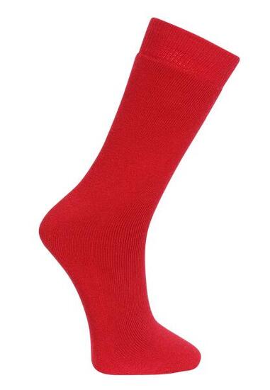 Trespass Chaussette Tube de Ski jusqu'au Genou Rouge