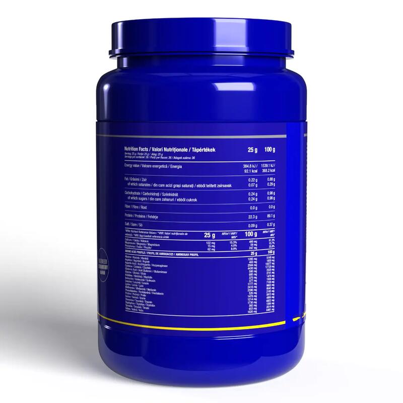 Izolat proteic din zer +90% proteine, WPI, Watermelon Strawberry, 900g