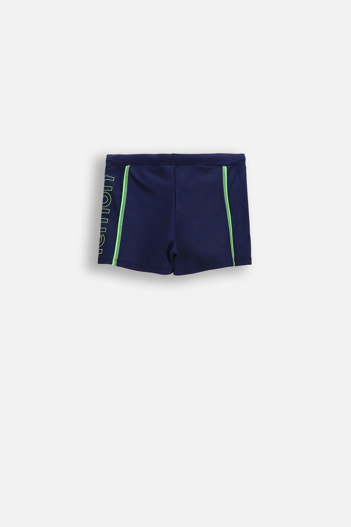 Zwemboxer voor jongens  WL6 marineblauw 2/4