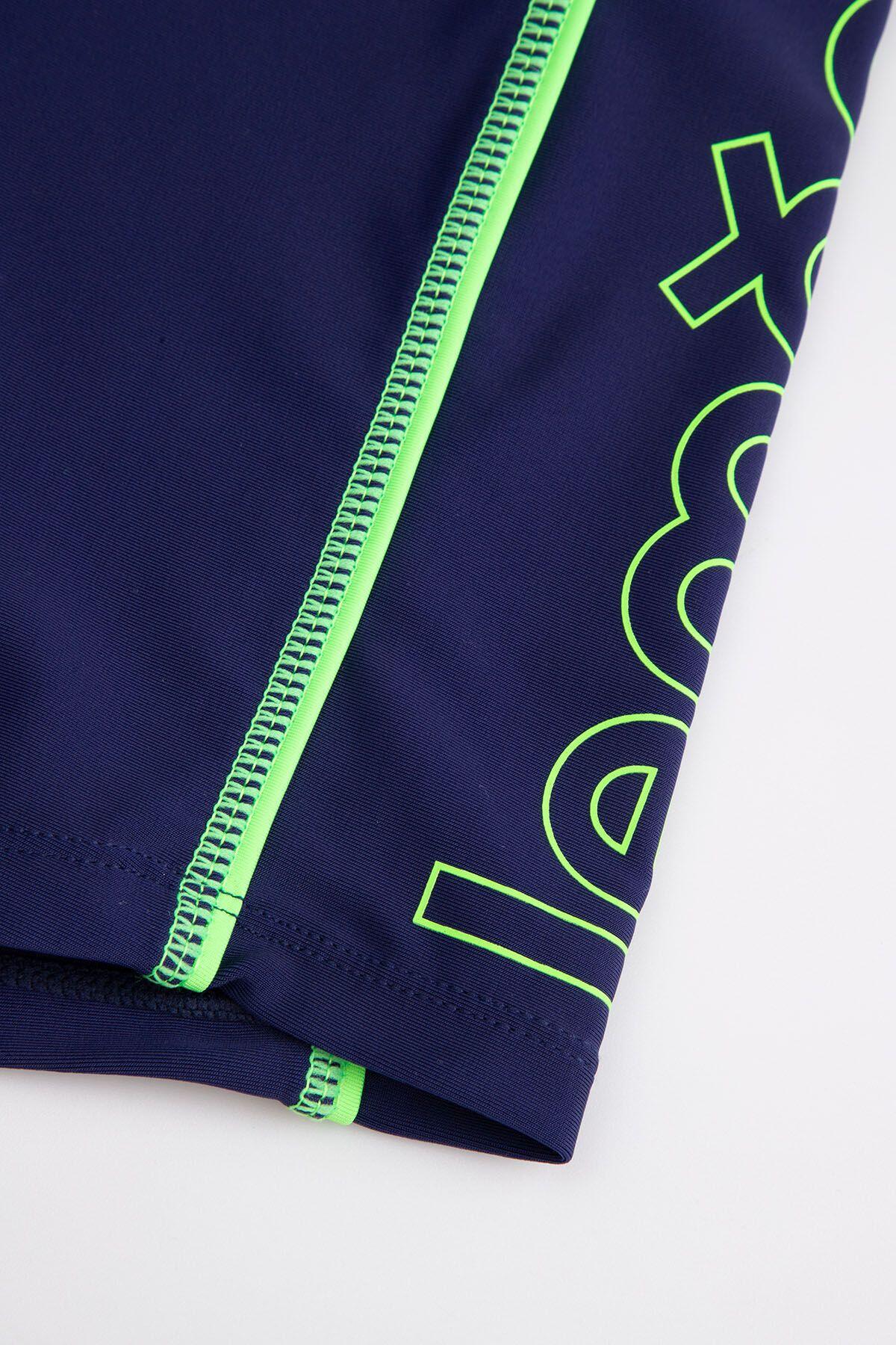 Zwemboxer voor jongens  WL6 marineblauw 4/4