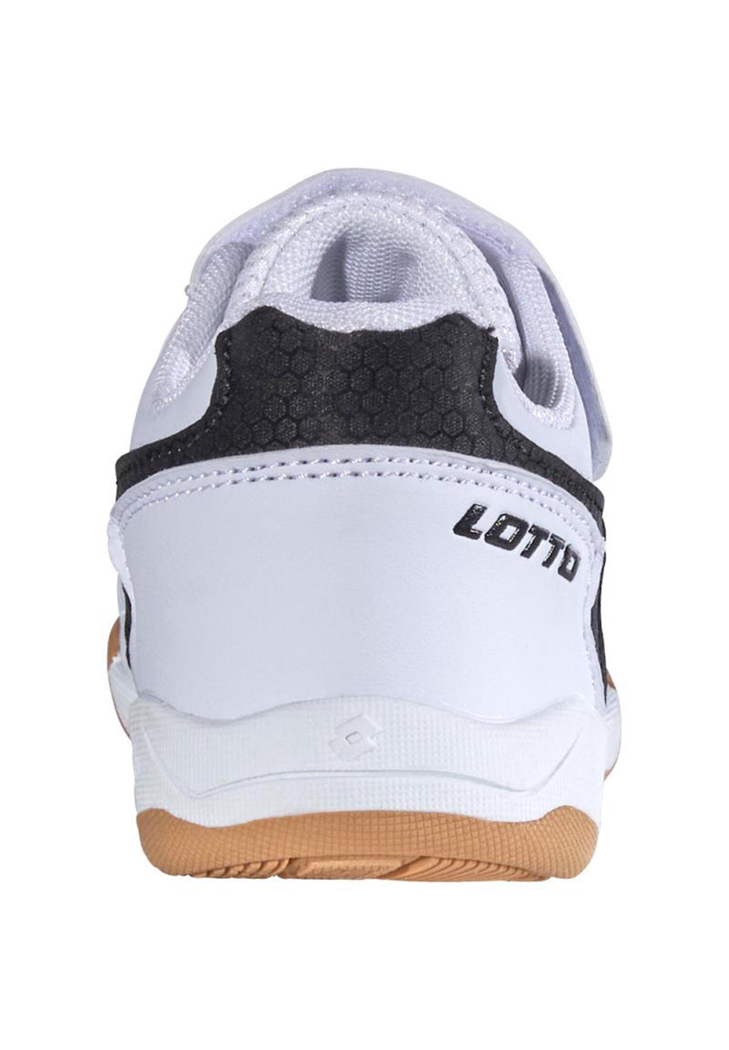 Lotto  Dasher K Kinder Low Top Sneaker 2600920K 1011 White/Black 3/4
