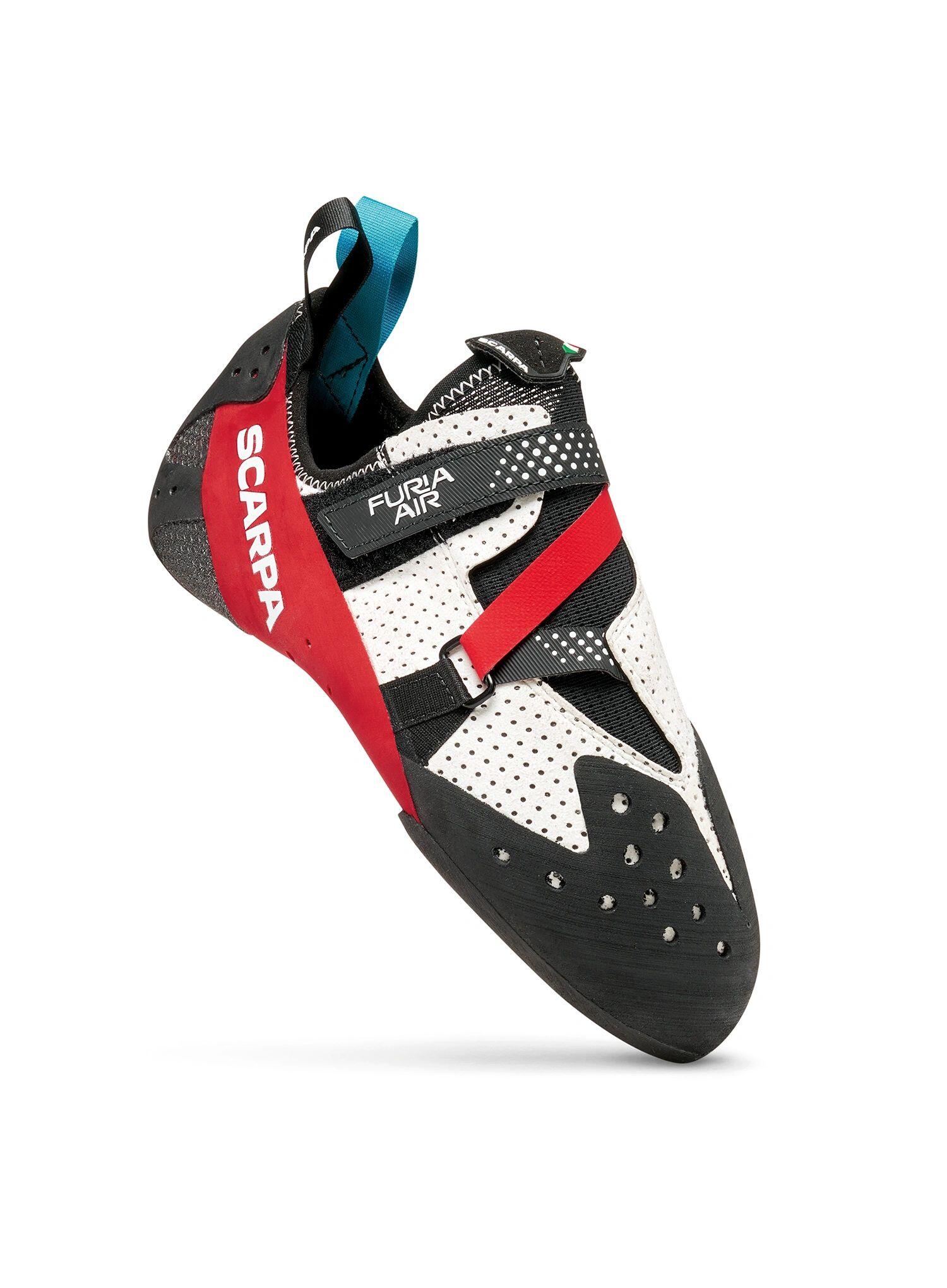 Zapatillas de escalada Scarpa Furia Air - ice/red 4/7