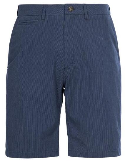 2058 Shorts rayés pour homme Navy avec poche pour monnaie.