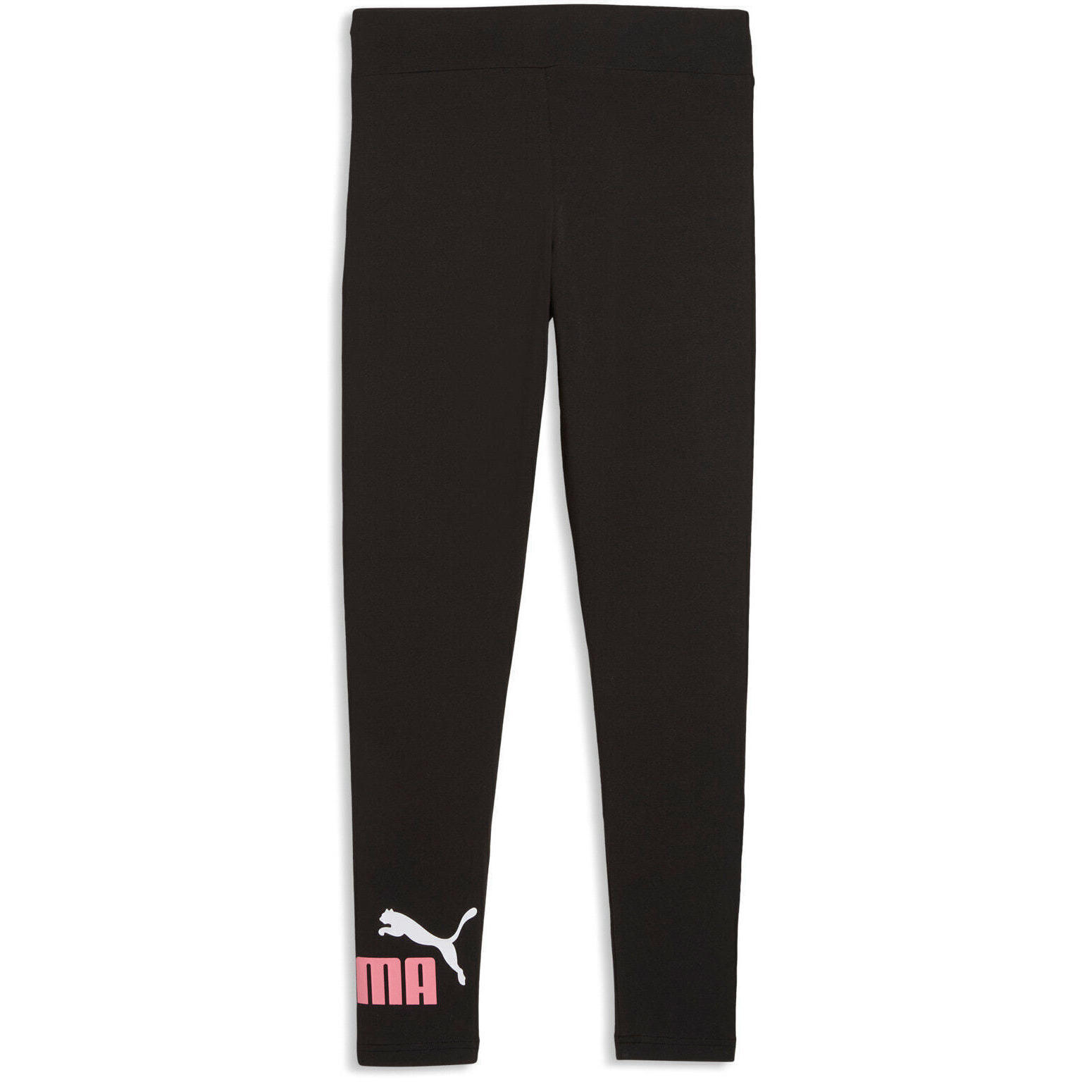 Colanti copii Puma Ess 2 Color No.1 Logo Leggings, Negru