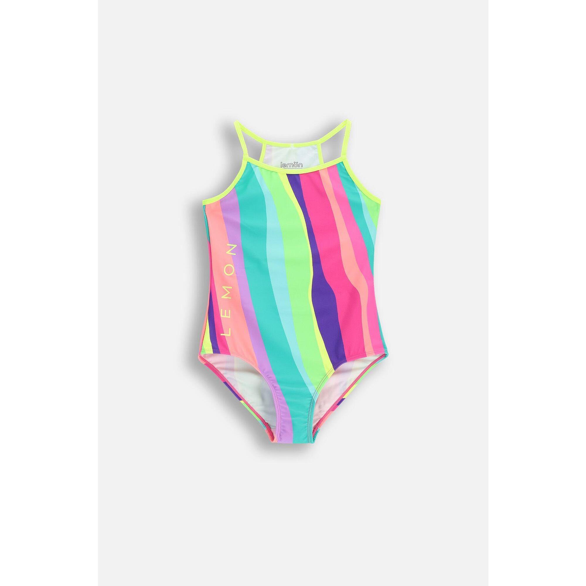 LEMON EXPLORE Dívčí jednodílné plavky WL6 rychleschnoucí