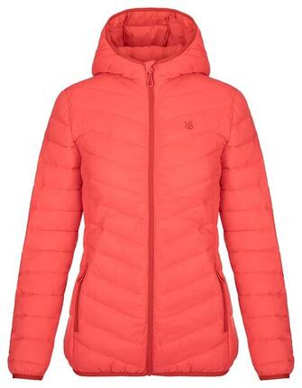 Doudoune femme LOAP Irmania - fluo corail rose, imperméable