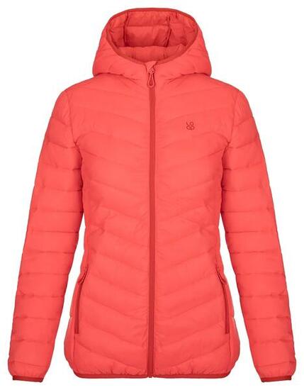 Doudoune femme LOAP Irmania - fluo corail rose, imperméable