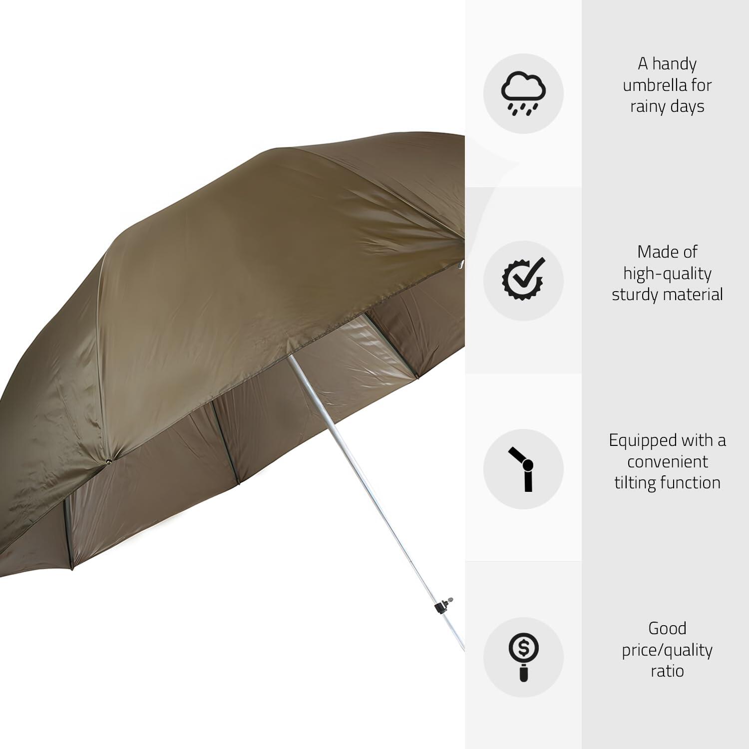 Nubrolly Visparaplu Waterdicht Ruimte voor 2 Personen 5/7