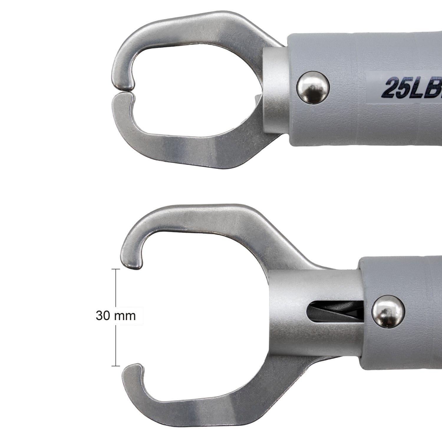 Lip grip avec balance 25lbs inox rotatif 360° 6/7