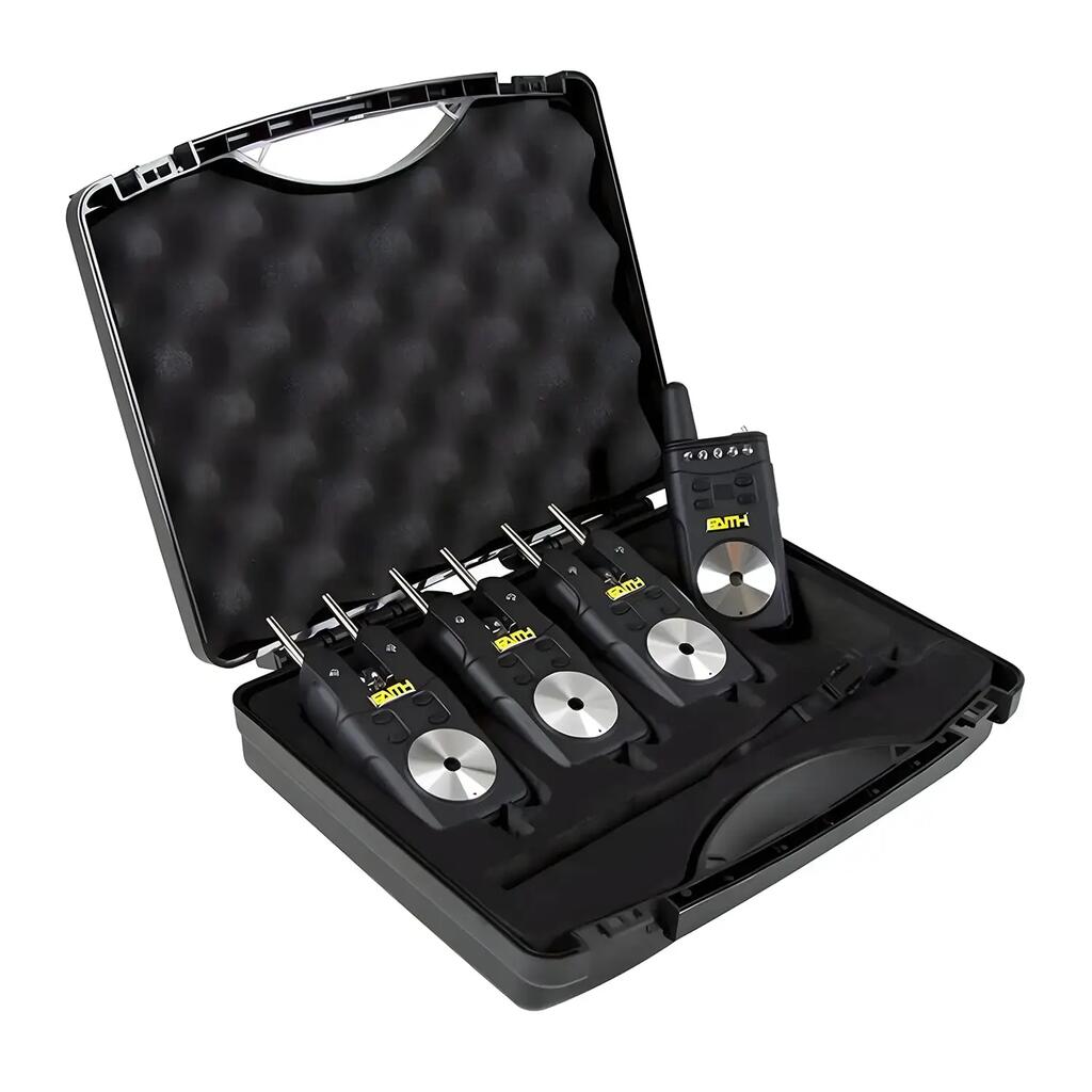 Wicked Bite Alarm Set 3+1 - Wireless - Splashproof - Carry Case