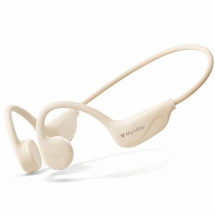 Casque de sport bluetooth à conduction osseuse MyVibe - Is Strong Beige
