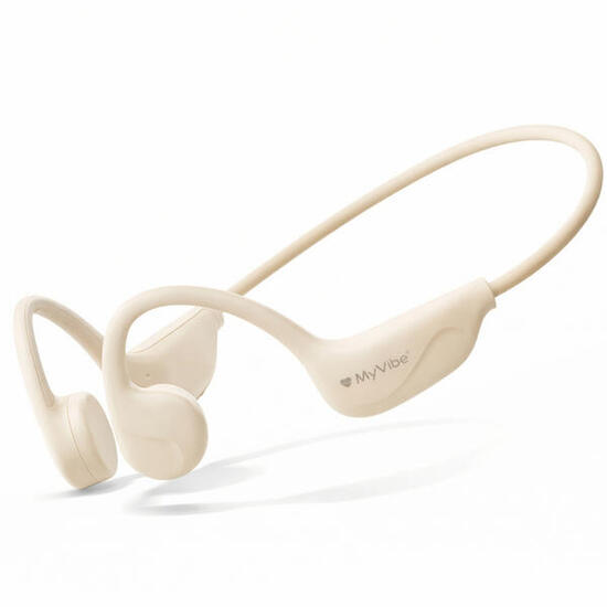 Casque de sport bluetooth à conduction osseuse MyVibe - Is Strong Beige
