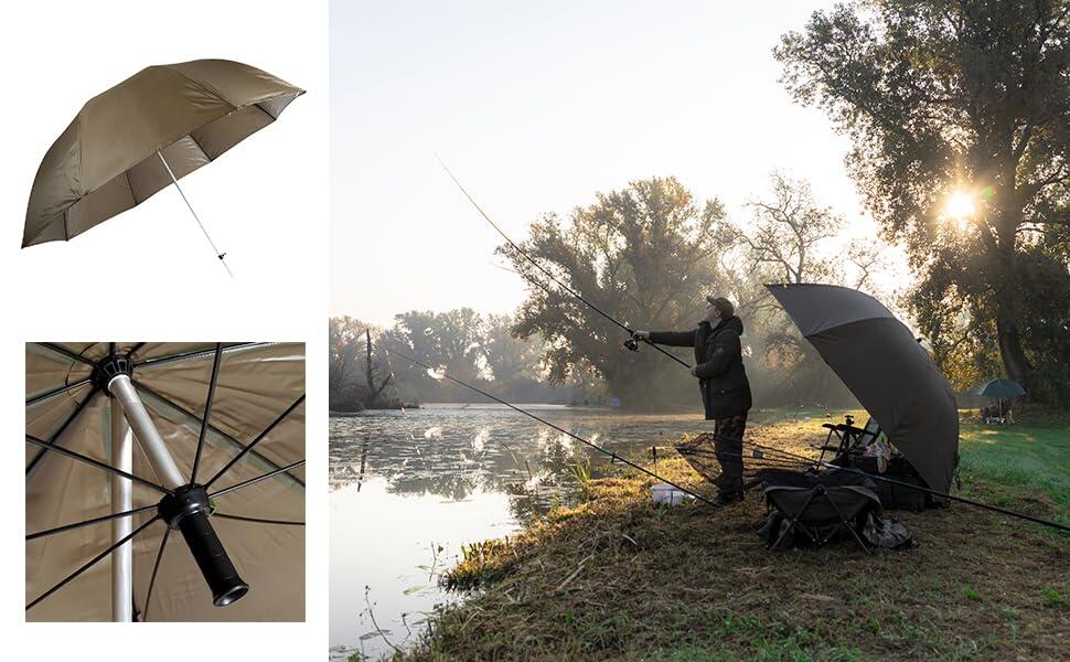 Nubrolly Visparaplu Waterdicht Ruimte voor 2 Personen 4/7