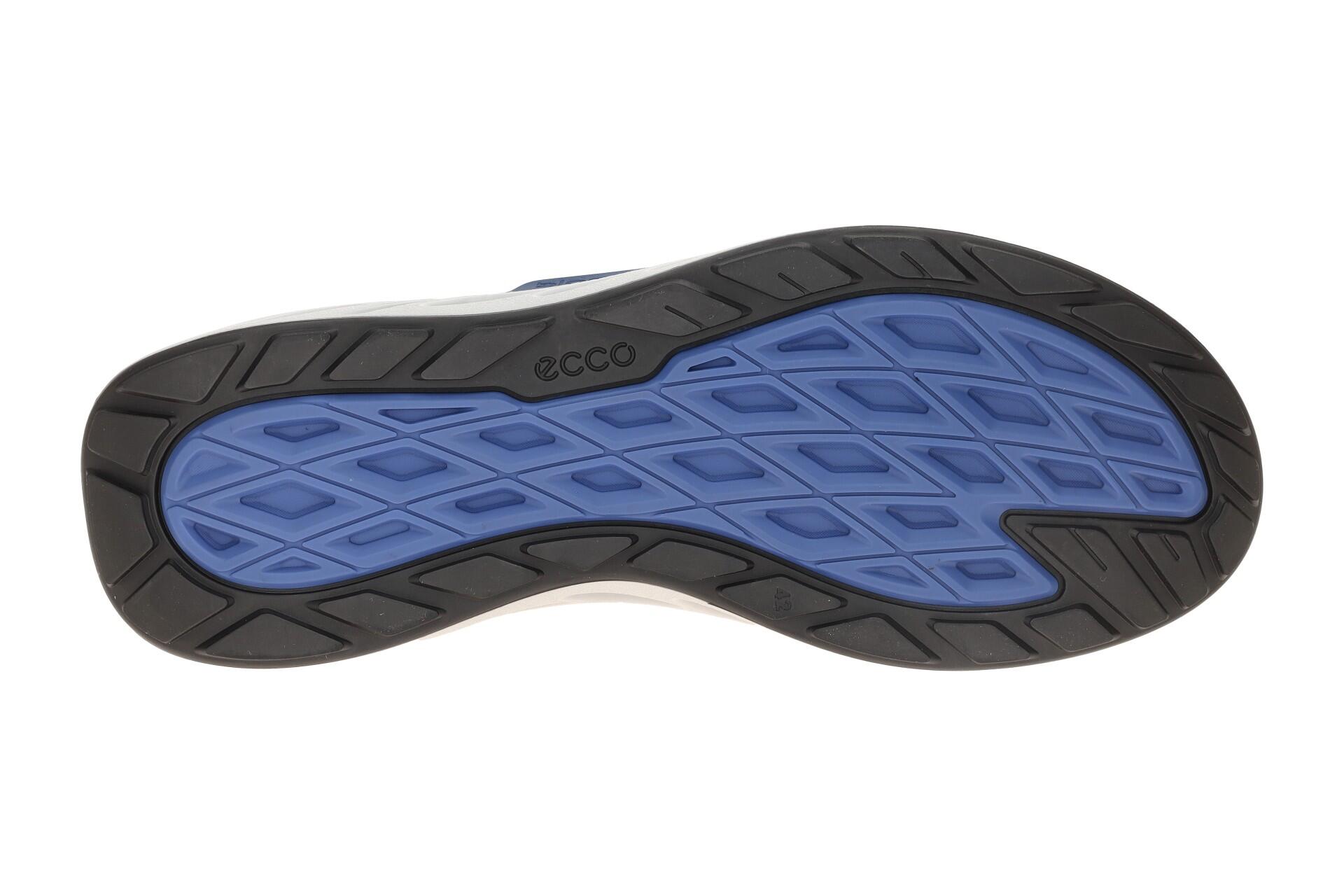 ecco Biom 720 Sneaker Heren Schuhe weiß blau Mesh 850314 7/7