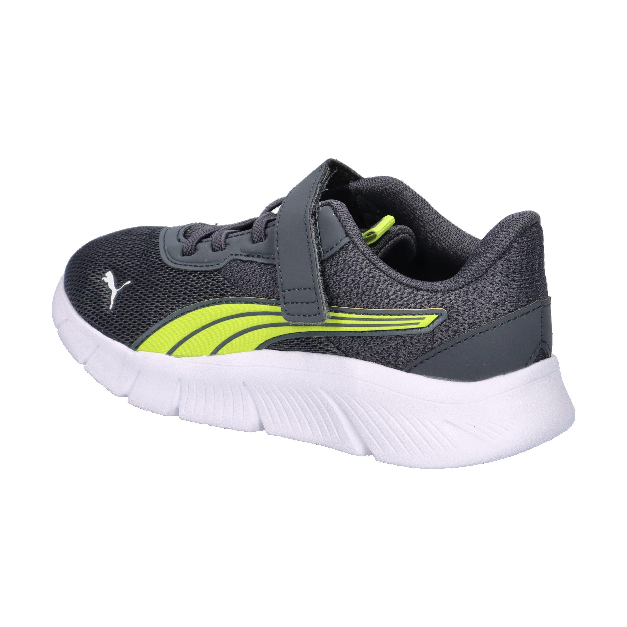 1579 Puma Kinder-Laufschuh 401519-26 grau-grün 3/7