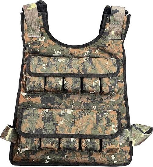 Diamond【Giubbotto Zavorrato (20kg)】Gilet Pesi Regolabile