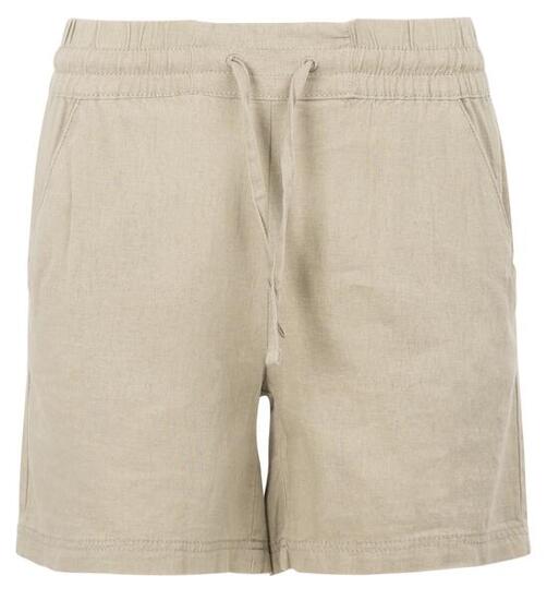 2058 Shareena - Short femme court mi-taillant en lin-viscose