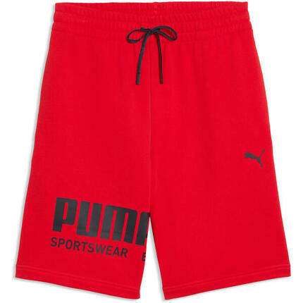 Shorts Puma Sport Graphic Shorts Tr, Rouge, Hommes