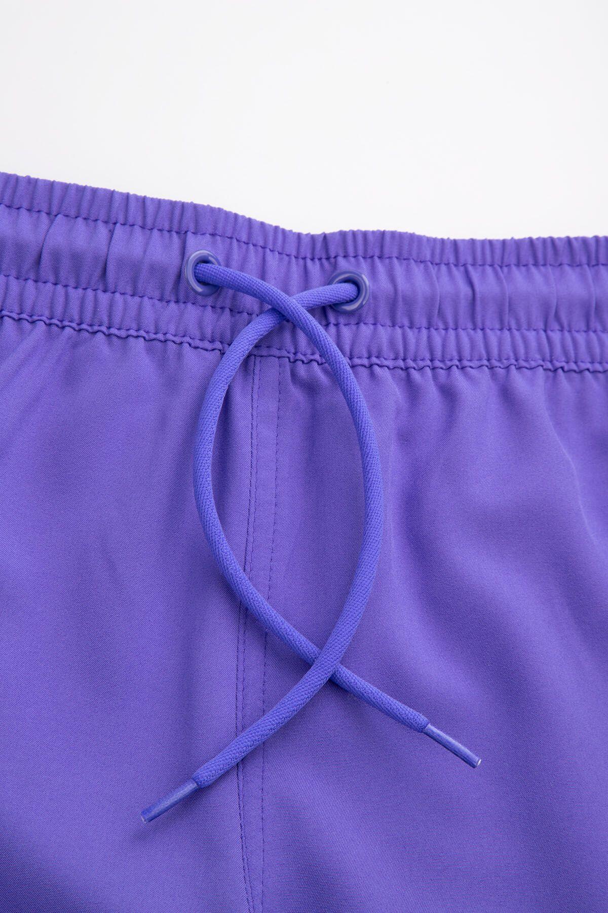 Mädchen Badeshorts Surfen  WL6 violett 3/5