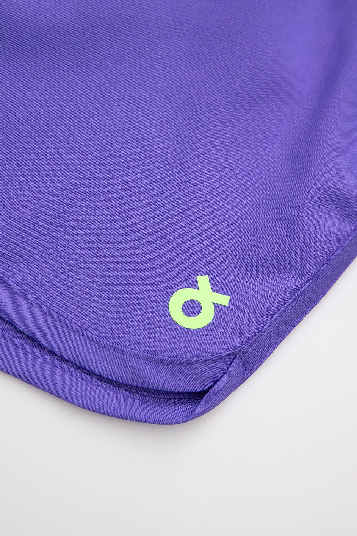 Mädchen Badeshorts Surfen  WL6 violett 4/5