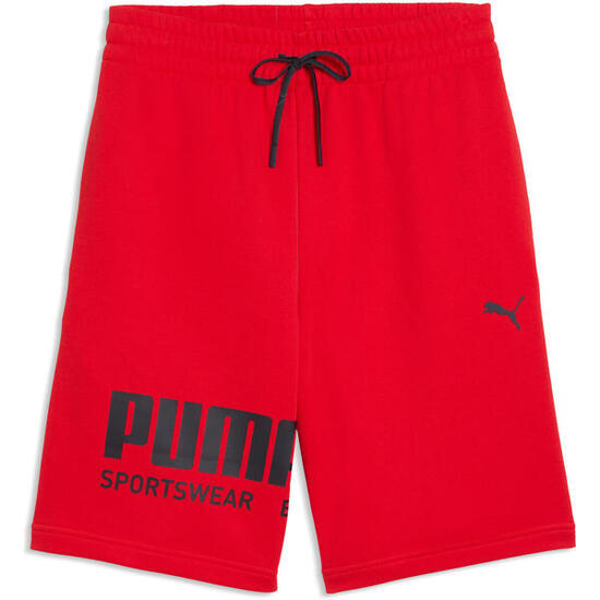 Shorts Puma Sport Graphic Shorts Tr, Rouge, Hommes