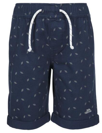 Trespass Publish Jungen-Shorts aus 100% Baumwolle, Blau