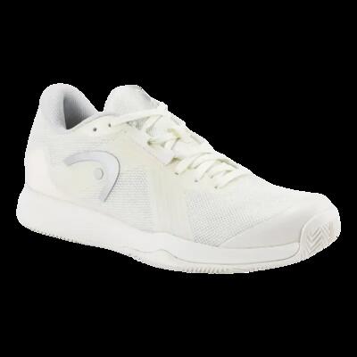 Head sprint team 4.0 padel schoenen dames clay chalk wit/licht grijs 2026