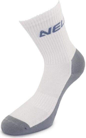 Nell Unisex hohe Sportsocken Weiß