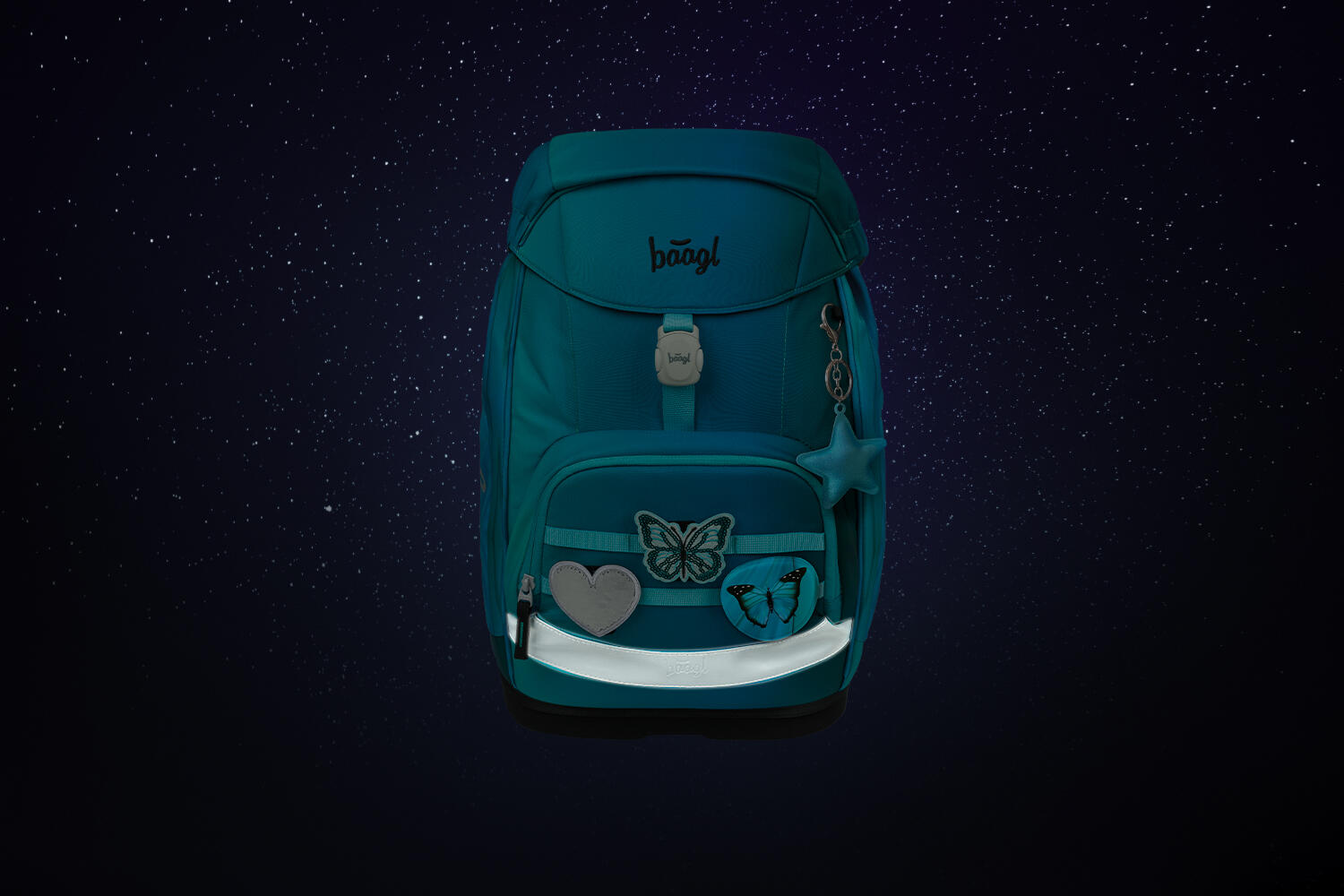 Airy Plus Butterfly Schulrucksack-Set 5tlg. 6/7