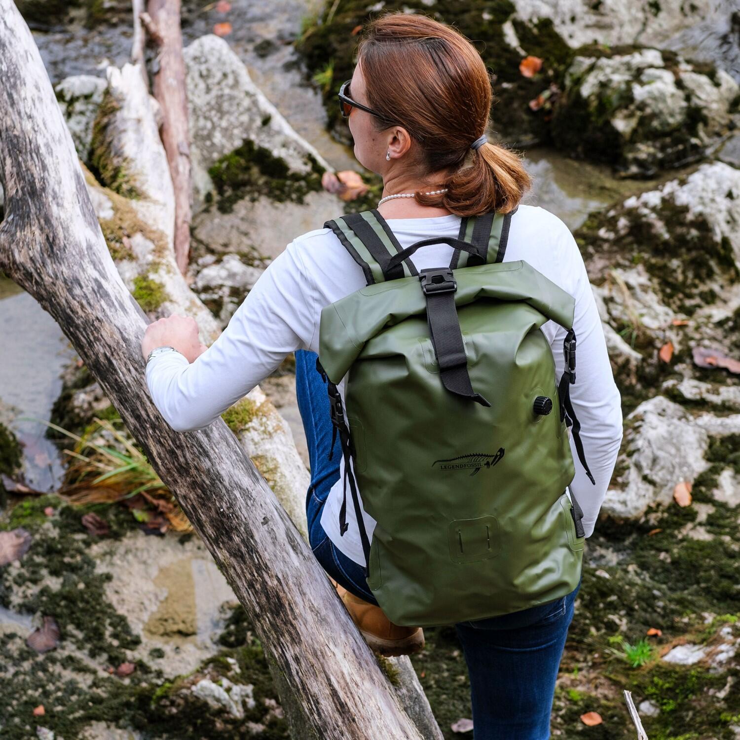 Legendfossil Hunter Rucksack 23L wasserdicht PVC Olive 6/7
