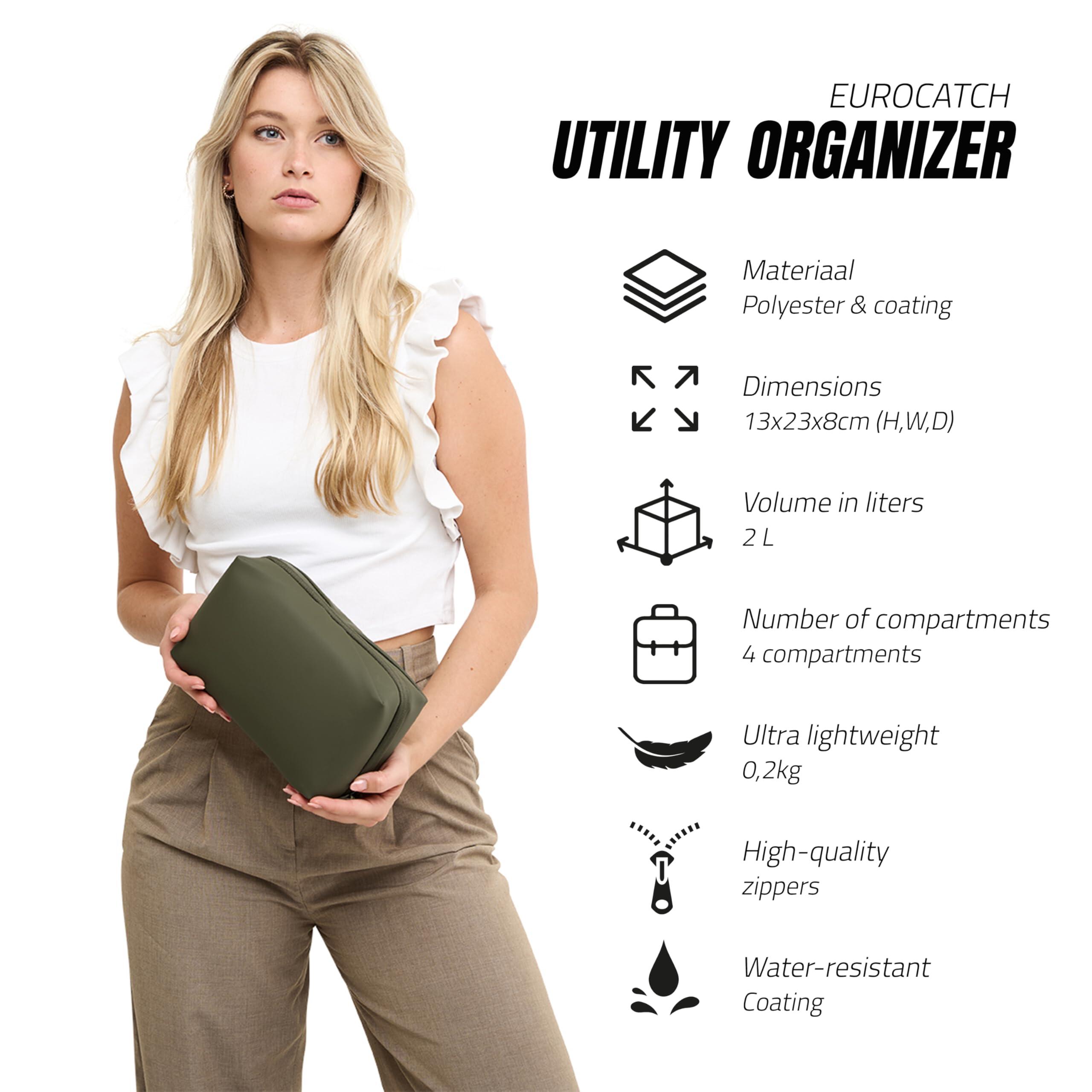 Utility Organizer sac rangement étanche olive 4/7