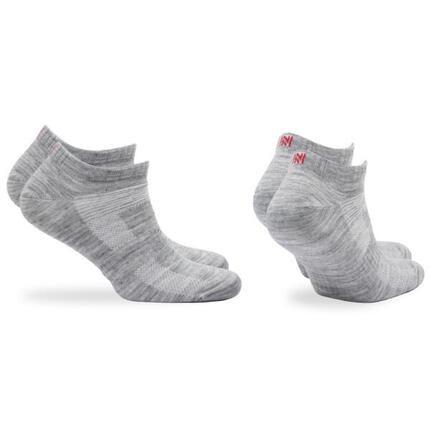 Chaussettes de randonnée - 2 paires laine mérinos - Anti-ampoules - Sheldon LC