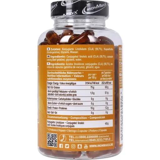IronMaxx CLA 4800 mg - 130 gélules 3/5