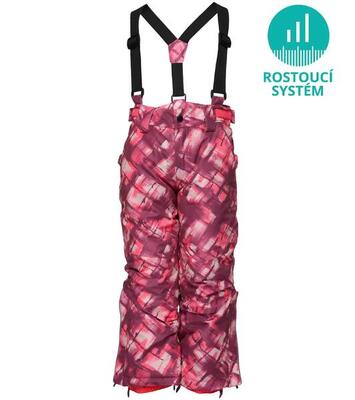 Kinderskibroek loap cubor roze