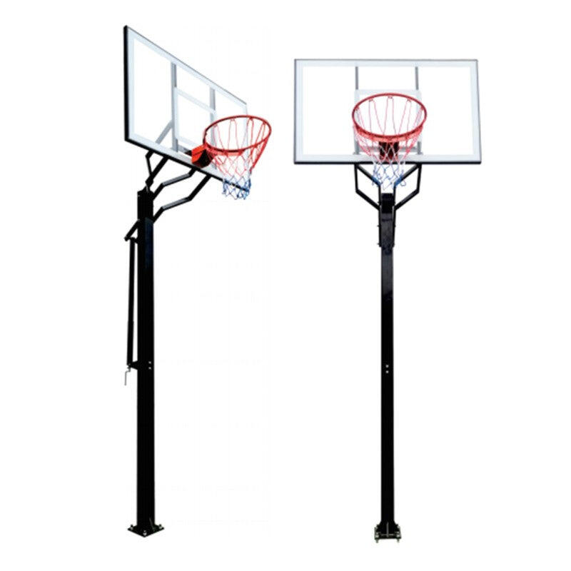 Feststehender Basketballkorb mit Verankerung Softee 2/2