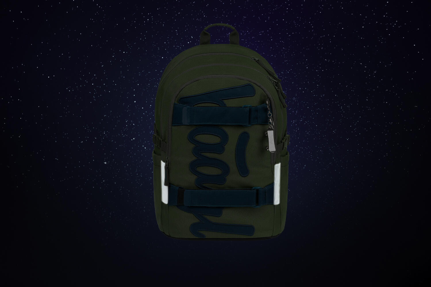 Skate Olive Schulrucksack-Set 5tlg. 6/7